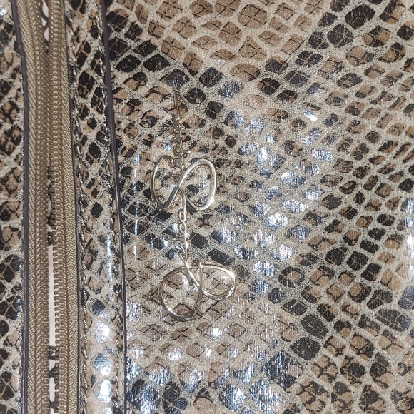 Jessica Simpson python handbag - Picture 2 of 9